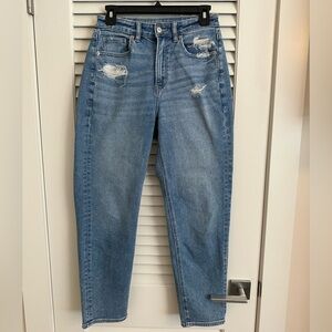 Distressed Blue Women's Jeans